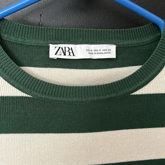 Zara Cropped ribbed knit sweater. Size M - Picture 6 of 11